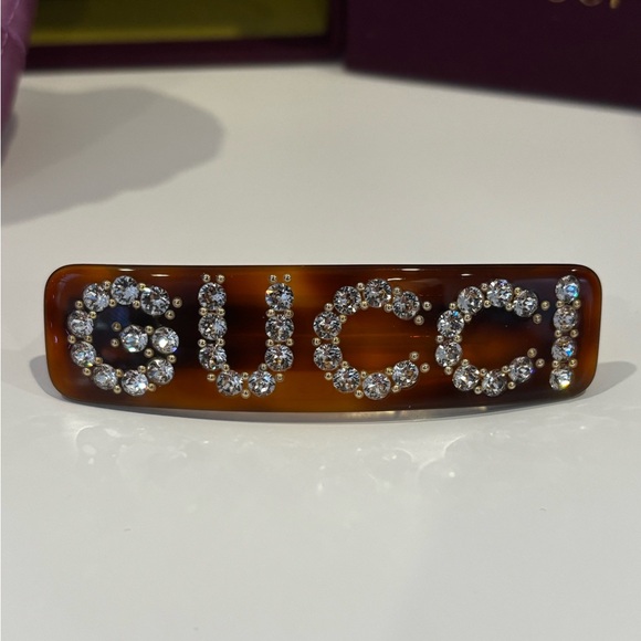 Crystal Gucci single hair clip - Picture 2 of 3